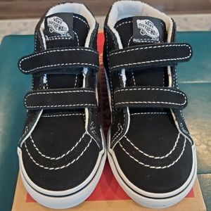 Vans Sk8-Mid Reissue V Toddler Sneaker 9.5T Black